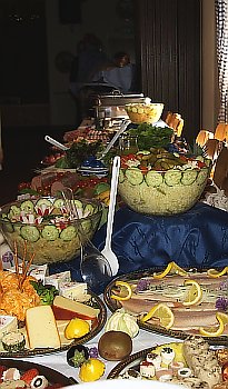 Das Buffet in der Amperlust