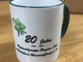 Jubiläumstasse 20 Jahre